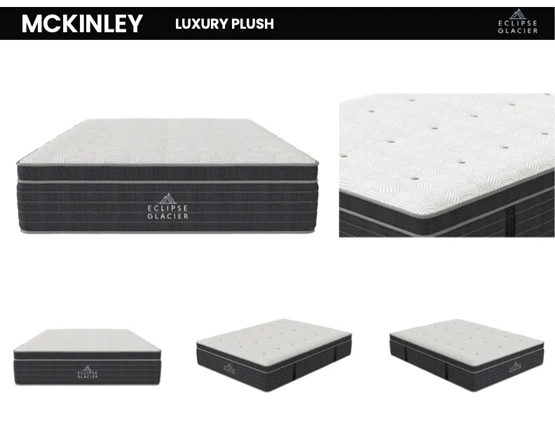 Eclipse Glacier McKinely Luxury Plush Eurotop 4